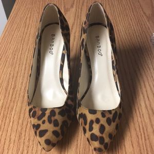 Cheetah Print Heels